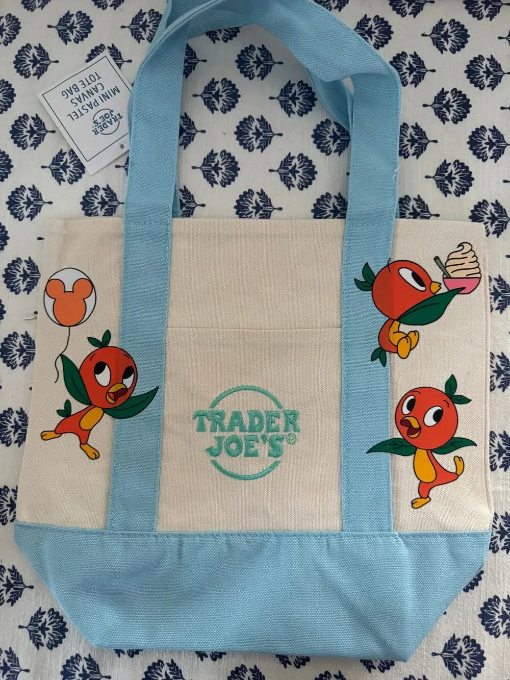 Disney  Custom Made Trader Joes Mini Tote